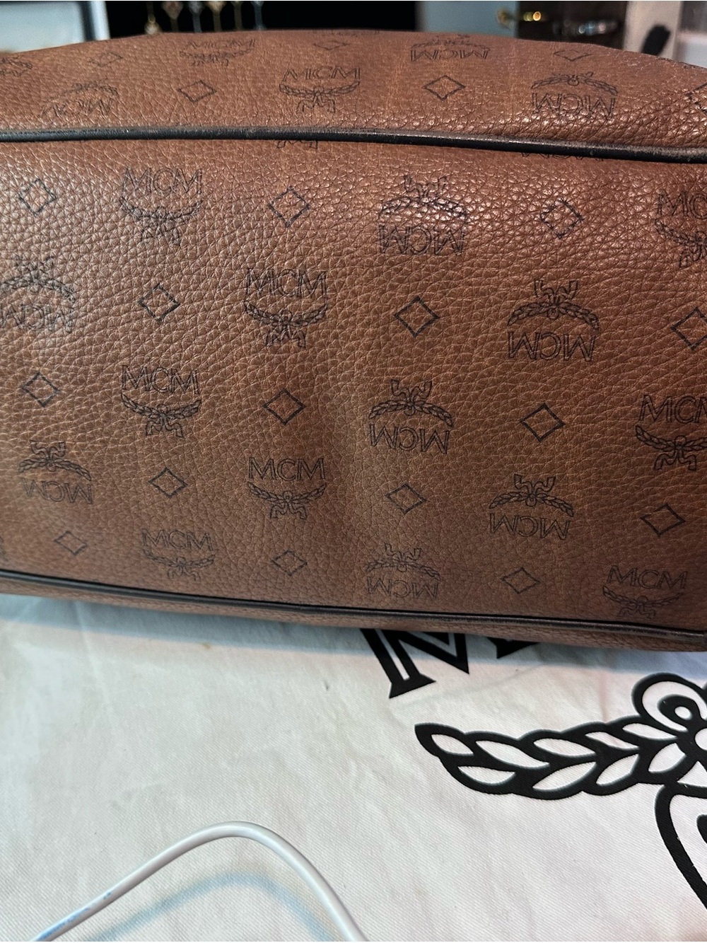 MCM Visetos shopper tote - Picture 8 of 11